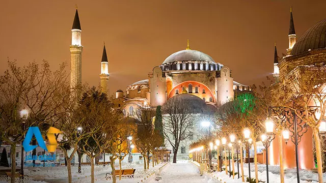 استانبول در زمستان